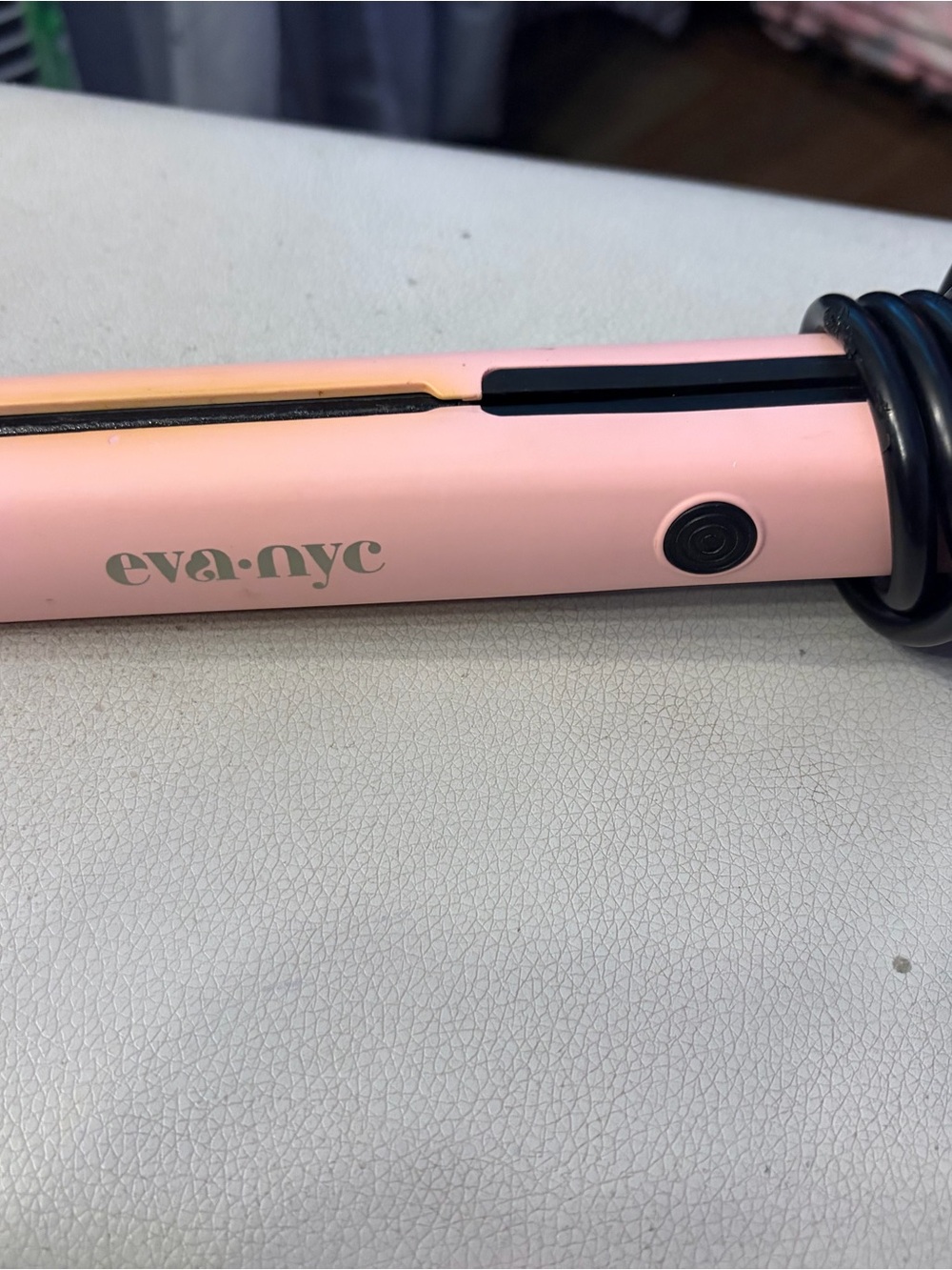 Pink Hair Straightening Iron